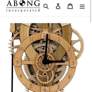 Wall Clock Automaton Kit Abong Vera